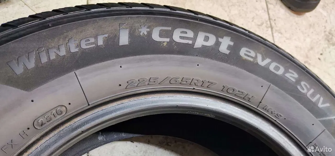 Hankook Winter I'Cept Evo2 W320A SUV 225/65 R17 102H, фото 7