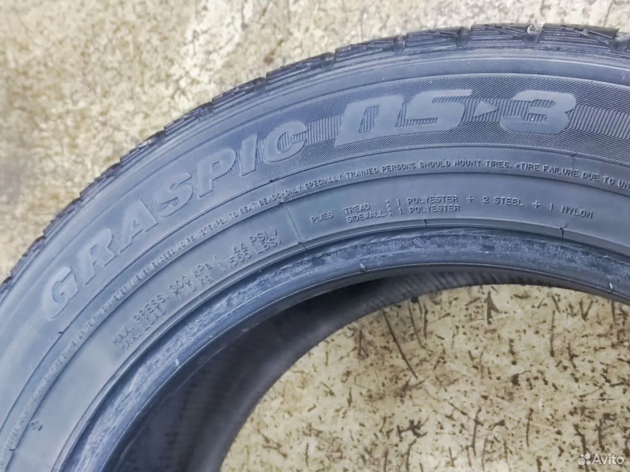Dunlop Graspic DS3 215/60 R17 96Q, фото 3